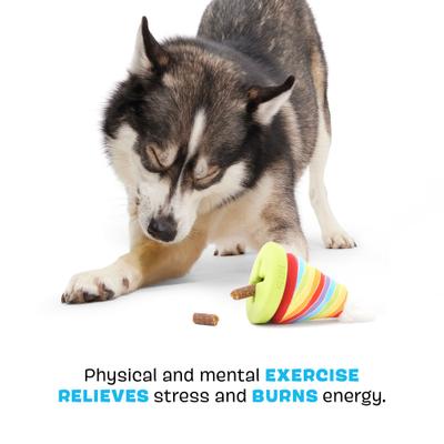 Show full view: BARK Treat Yourself Party Hat Rip & Reveal Tough Treat Dispensing Dog Toy slide 4 of 8