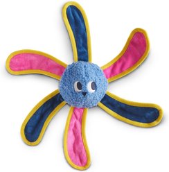 BARK Twirdle Interactive Squeaky Plush Dog Toy