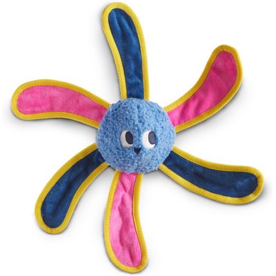 BARK BARK Twirdle Interactive Squeaky Plush Dog Toy