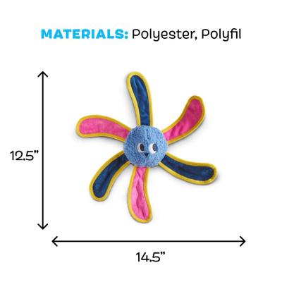 Show full view: BARK Twirdle Interactive Squeaky Plush Dog Toy slide 5 of 9