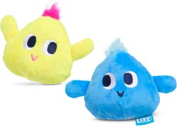 BARK Wobble & Wubble Multi-Part Squeaky Plush Dog Toy, X-Small