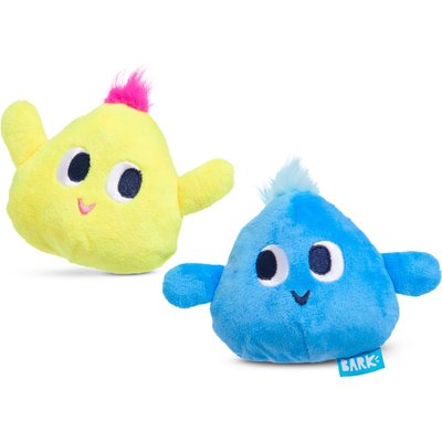 BARK BARK Wobble & Wubble Multi-Part Squeaky Plush Dog Toy, X-Small