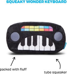 BARK Wonder Keyboard Squeaky Plush Dog Chew Toy, Small/Medium slide 2 of 7