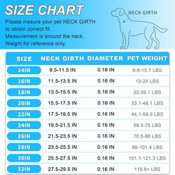 BARKBAY No Pull Slip Stainless Steel Ring Dog Training Collar, Violet Purple, 15.5 to 17.5-in neck, 3/8-in wide slide 2 of 9