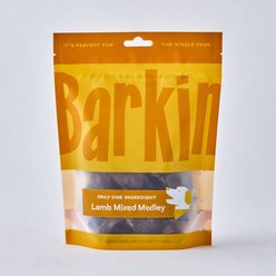 Barkin Limited-Ingredient Lamb Mixed Medley Dehydrated Dog Treats, 3.5-oz pouch