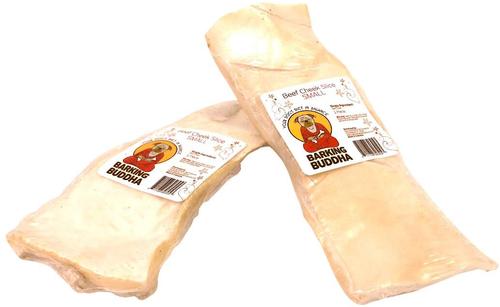 Show full view: Barking Buddha Beef Cheek Slice Dog Treats, 5-6-in slide 3 of 4