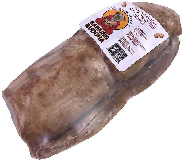Barking Buddha Beef Cheek Roll Dog Treats