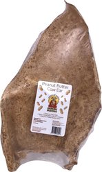 Barking Buddha Peanut Butter Cow Ears Dog Treats