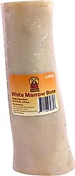 Barking Buddha White Beef Bone Dog Treats, 6-in