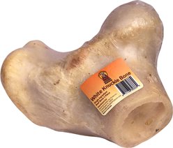 Barking Buddha White Beef Knuckle Bone Dog Treats, 8-in