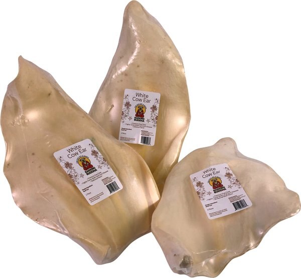 Barking Buddha White Cow Ear Dog Treats