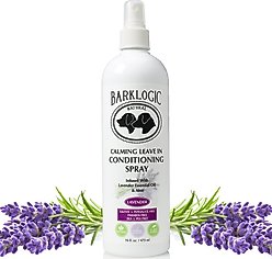 BarkLogic Calming Lavender Leave-In Dog Conditioning Spray, 16-fl oz bottle