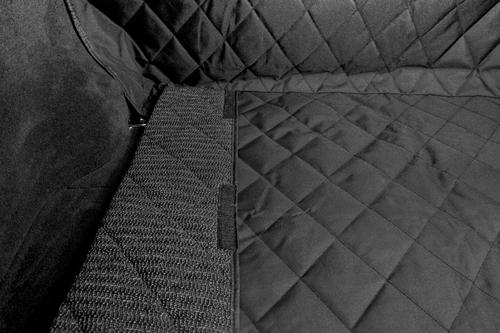 Show full view: BarksBar Luxury Cover Dog & Cat Cargo Liner, Black slide 5 of 7