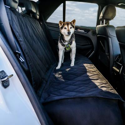 Show full view: BarksBar Luxury Waterproof Car Seat Cover, Black, Standard slide 5 of 7