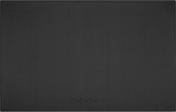 BarksBar Original Silicone Cat & Dog Feeding Mat, Black, X-Large