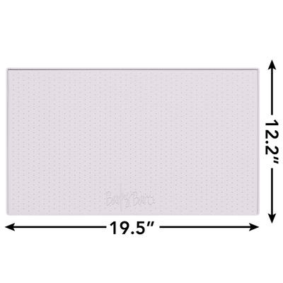 Show full view: BarksBar Original Silicone Cat & Dog Feeding Mat, Lavender, Small slide 2 of 4