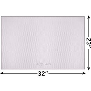 BarksBar Original Silicone Cat & Dog Feeding Mat, Lavender, X-Large