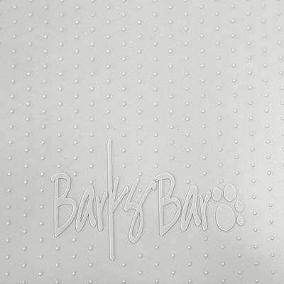 Show full view: BarksBar Original Silicone Cat & Dog Feeding Mat, Light Gray, X-Large slide 9 of 10