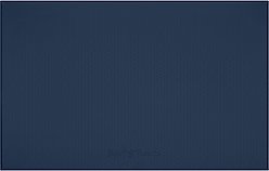 BarksBar Original Silicone Cat & Dog Feeding Mat, Navy Blue, X-Large