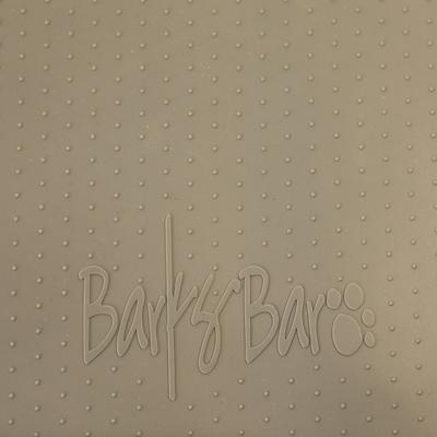 Show full view: BarksBar Original Silicone Cat & Dog Feeding Mat, Taupe, Large slide 4 of 10