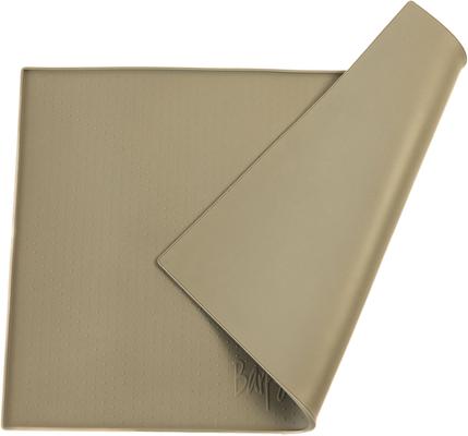 Show full view: BarksBar Original Silicone Cat & Dog Feeding Mat, Taupe, Large slide 9 of 10