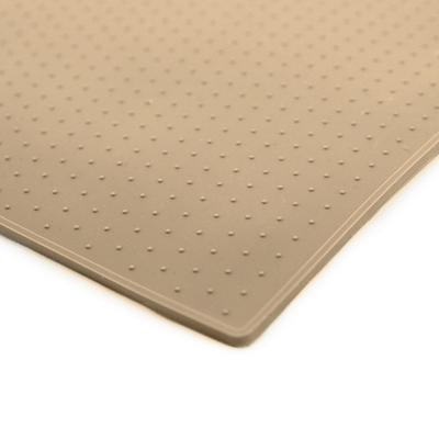 Show full view: BarksBar Original Silicone Cat & Dog Feeding Mat, Taupe, X-Large slide 3 of 10