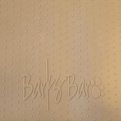 Show full view: BarksBar Original Silicone Cat & Dog Feeding Mat, Taupe, X-Large slide 9 of 10