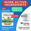 Show in main carousel: Bark&Spark Glucosamine Chondroitin Hip & Joint with Omegas 3 & Fish Oil Advanced Mobility Chew Supplement for Dogs, 120 count slide 3 of 8