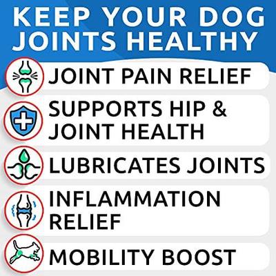 Show full view: Bark&Spark Glucosamine Hip & Joint Care Dog Chews Supplement, 240 count slide 3 of 9