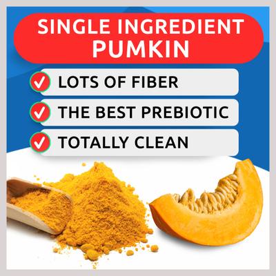 BARK&SPARK Pumpkin Powdered Fiber Stool Softener Diarrhea