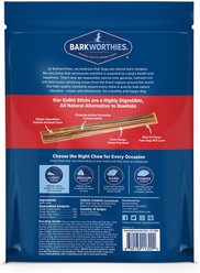 Barkworthies 6" Gullet Stick Dog Treats, 12 count slide 2 of 5