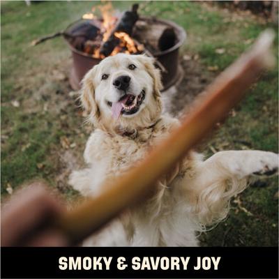 Show full view: Barkworthies 6-in Smoked Bully Sticks Thick Dog Treat, 3 count slide 6 of 7