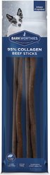 Barkworthies 95% Collagen Beef Sticks Dog Treats, 12-in, 2 count
