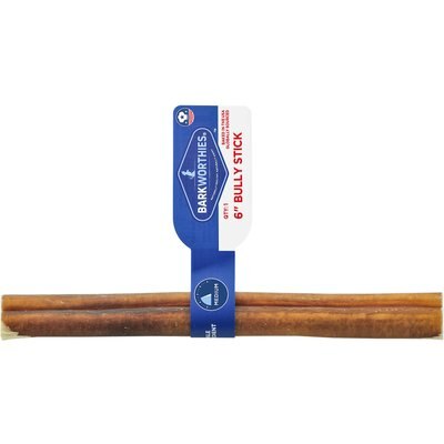 Barkworthies Barkworthies American 6" Bully Sticks Dog Treat