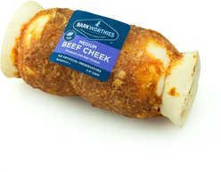 Barkworthies Beef Cheek Wrapped with Chicken Dog Bone, Medium