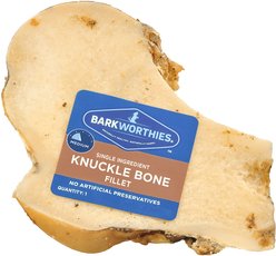 Barkworthies Beef Fillet Knuckle Bone Dog Treat, 1 count