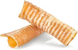 Barkworthies Beef Trachea Dog Chew, 1-lb bag slide 2 of 3
