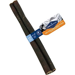 Barkworthies Collagen Beef Sticks Peanut Butter Flavor Dog Bone, 1 count