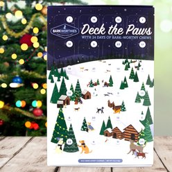 Barkworthies Deck the Paws Holiday Advent Calendar Dog Treat