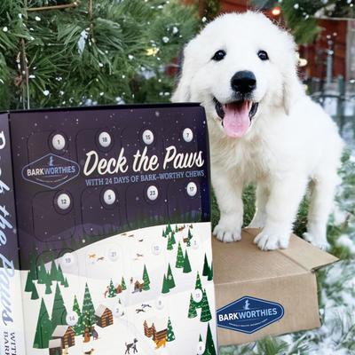 Show full view: Barkworthies Deck the Paws Holiday Advent Calendar Dog Treat slide 6 of 10