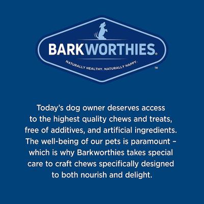 Show full view: Barkworthies Odor-Free Double Cut 6" Bully Sticks Dog Treats, 6 count slide 6 of 10