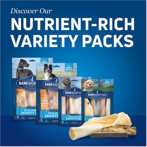 Barkworthies Puppy Variety Pack Natural Dog Chews, 5 count