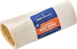 Barkworthies Shin Bone Stuffed with Pumpkin, Sweet Potato, & Carrot Blend Dog Treat, 5-6-in