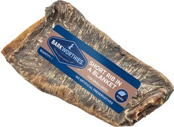 Barkworthies Short Rib in a Blanket Dog Chew, 1 count