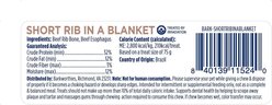 Barkworthies Short Rib in a Blanket Dog Chew, 1 count slide 2 of 5