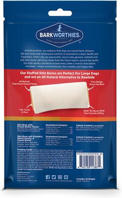 Show full view: Barkworthies Stuffed Beef Bone Variety Pack Dog Chews, 2 count slide 3 of 9