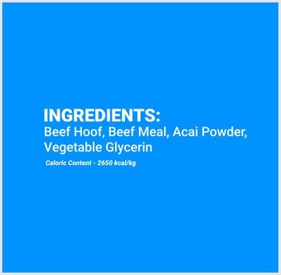 Show full view: Barkworthies Superfood Packed Beef Booties & Acai Blend Dog Chew slide 4 of 6