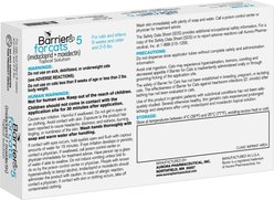 Barrier Topical Solution for Cats, 2-5 lbs, 3 Doses (3-mos. supply) slide 2 of 2