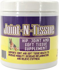 Basic Animal Health Joint N Tissue Chew Joint Supplement for Dogs, 8-oz