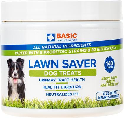 Show full view: Basic Animal Health Lawn Saver Dog Treats Chew Supplement for Dogs, 10-oz slide 3 of 6